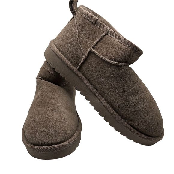 CUSHIONAIRE Women's pull on boot 7 TAUPE - Picture 6 of 7